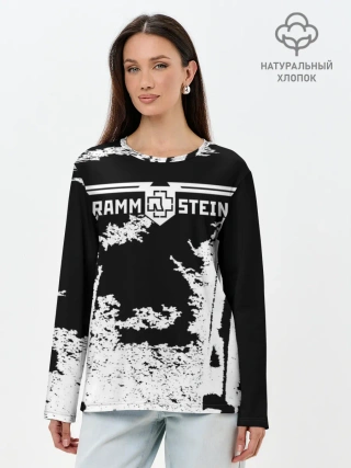 Лонгслив женский. Хлопок / Rammstein