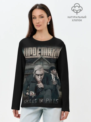 Лонгслив женский. Хлопок / Rammstein