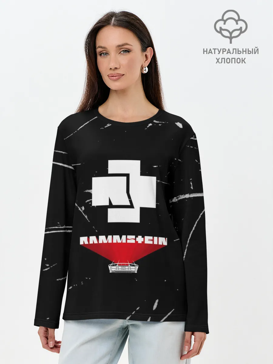 Лонгслив женский. Хлопок / RAMMSTEIN