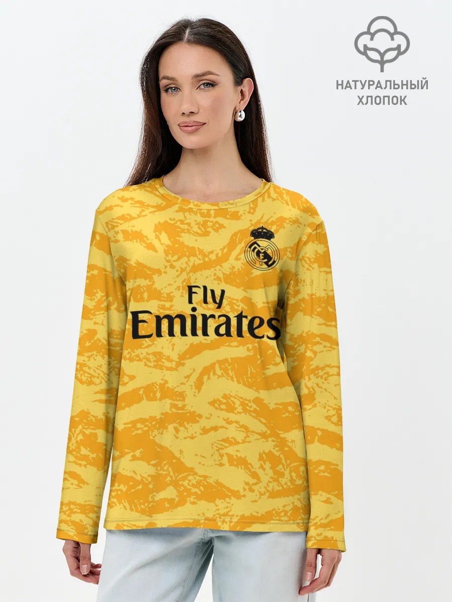 Лонгслив женский. Хлопок / Courtois gk home 19-20