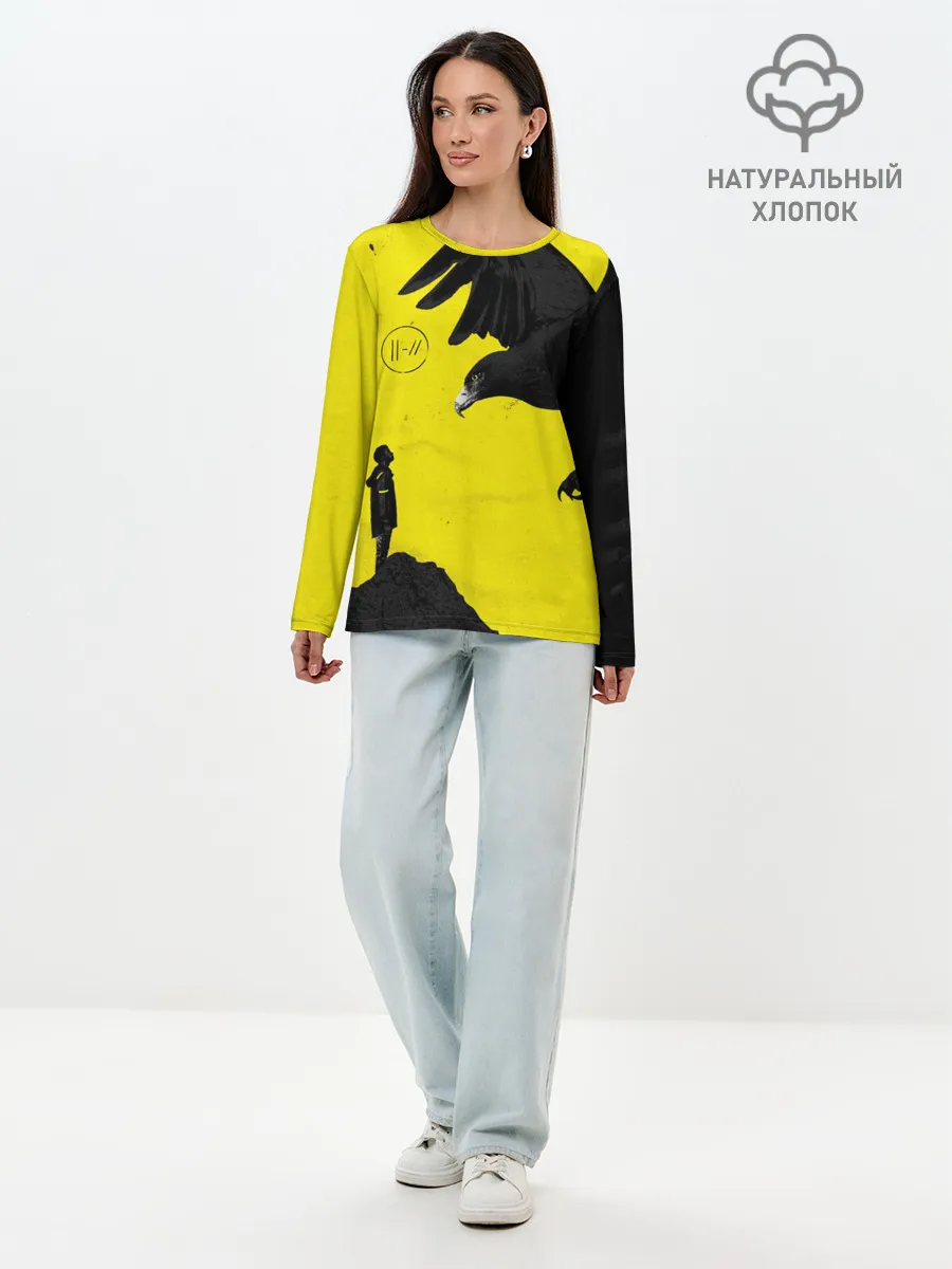 Лонгслив женский. Хлопок / TWENTY ONE PILOTS