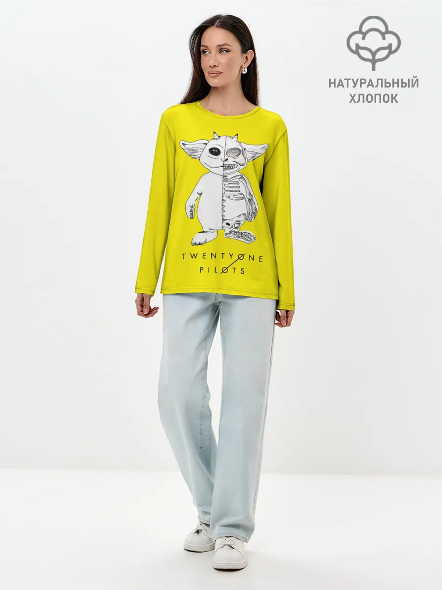 Лонгслив женский. Хлопок / TWENTY ONE PILOTS