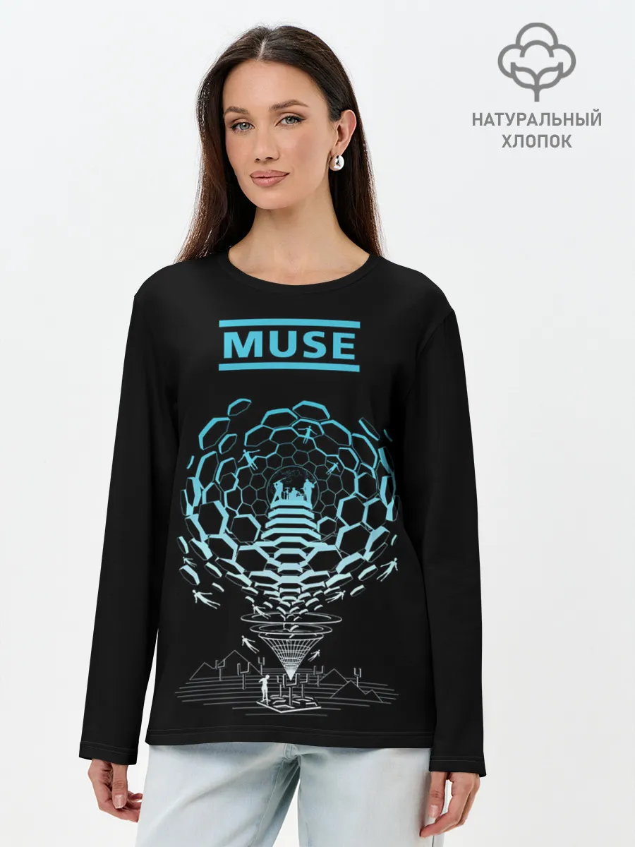 Лонгслив женский. Хлопок / Muse