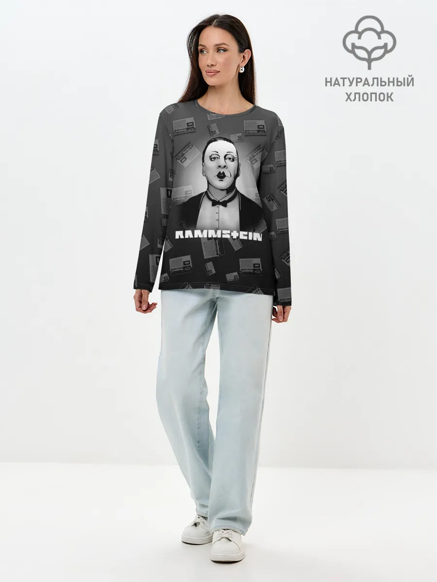 Лонгслив женский. Хлопок / Rammstein