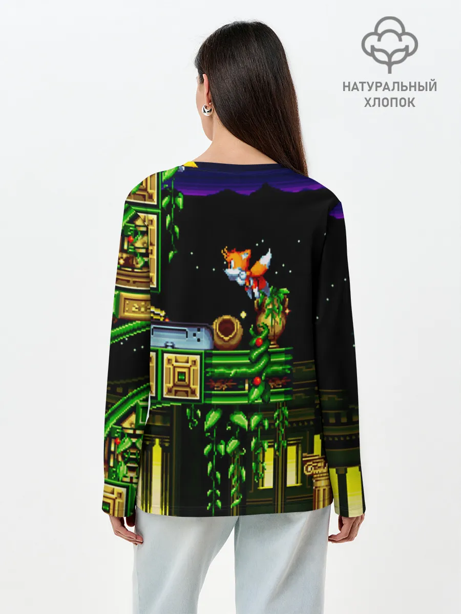 Лонгслив женский. Хлопок / SONIC