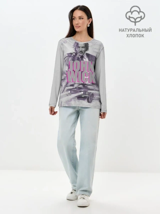 Лонгслив женский. Хлопок / John Wick