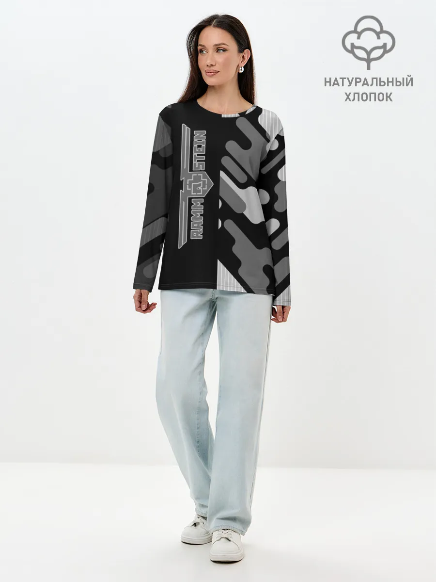 Лонгслив женский. Хлопок / Rammstein