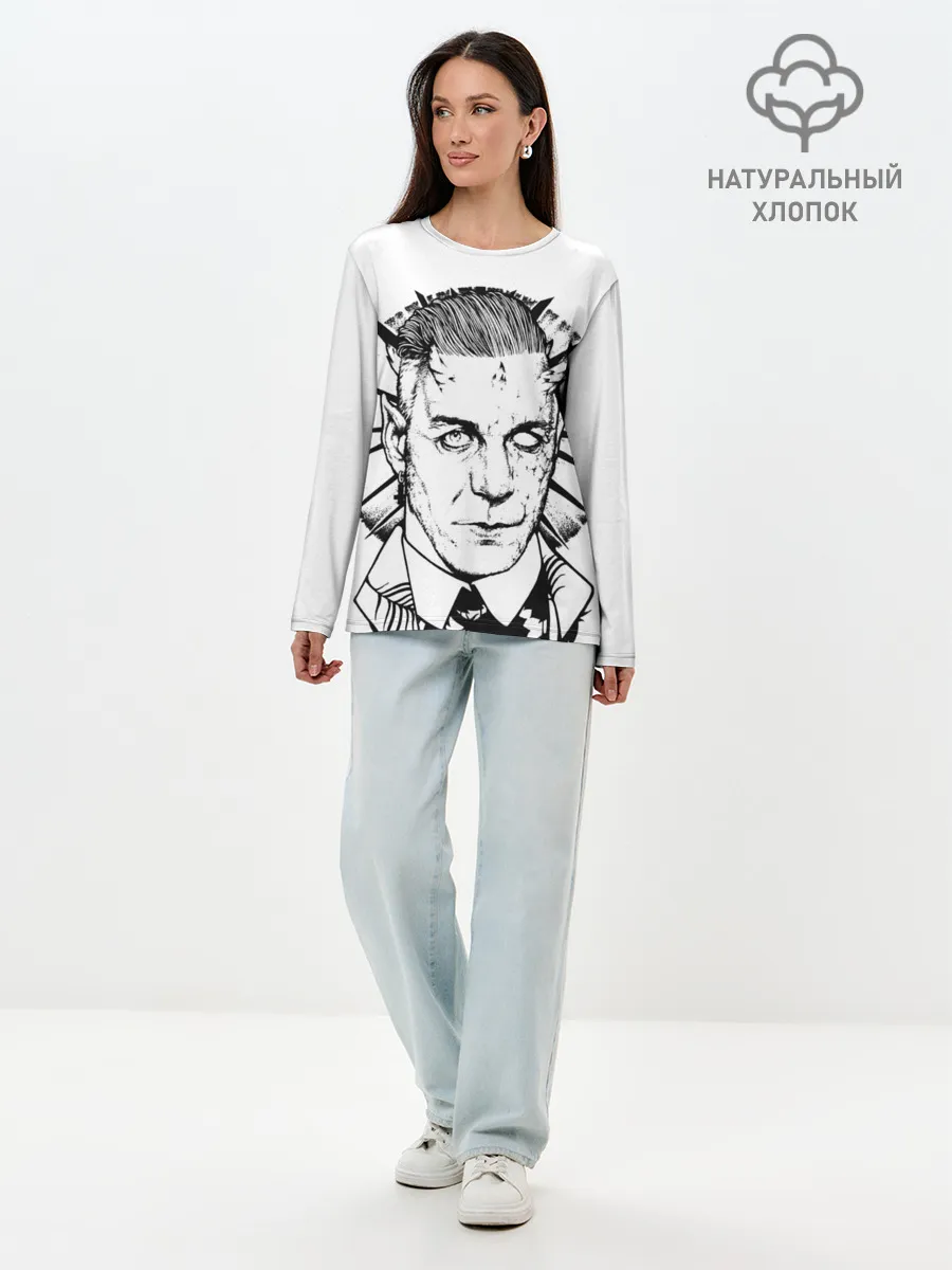 Лонгслив женский. Хлопок / Rammstein