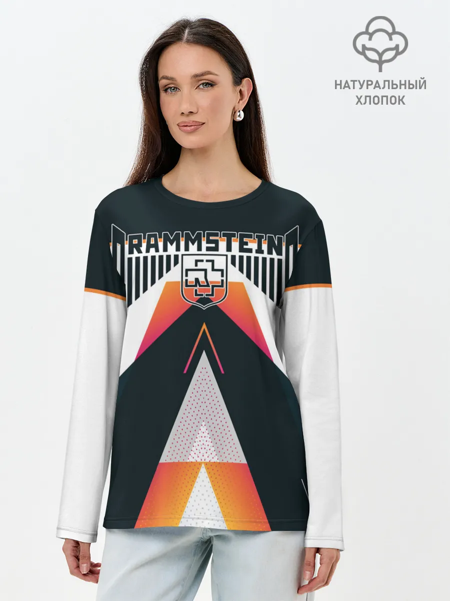 Лонгслив женский. Хлопок / Rammstein