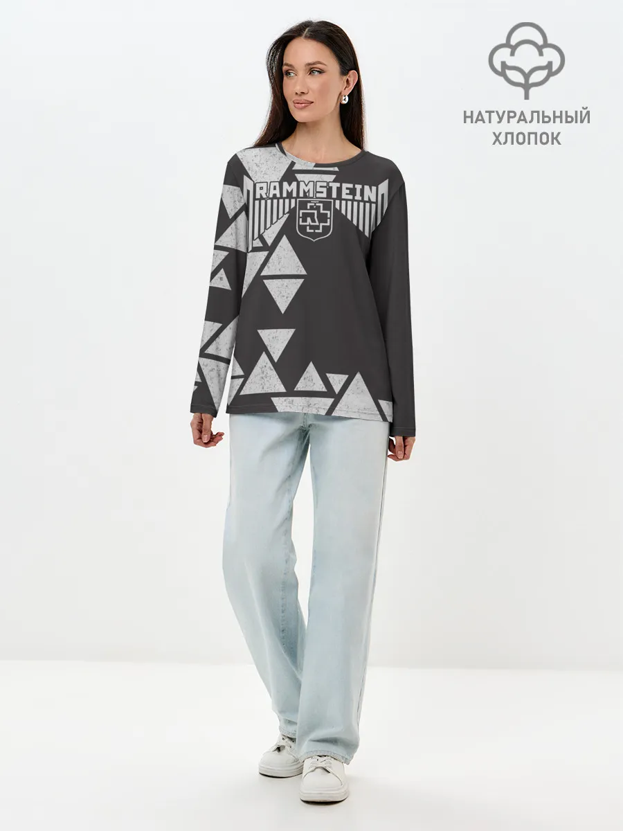 Лонгслив женский. Хлопок / Rammstein