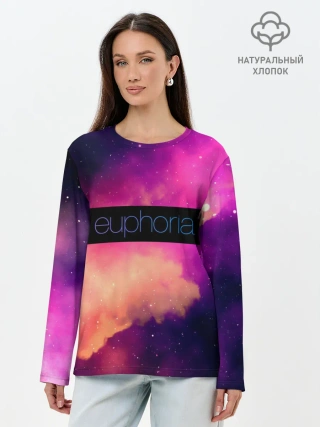 Лонгслив женский. Хлопок / сериал Euphoria