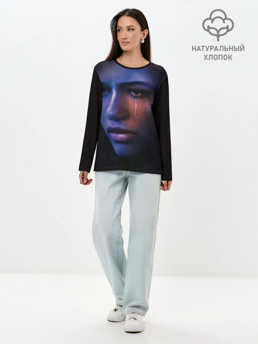 Лонгслив женский. Хлопок / сериал Euphoria