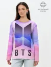 Лонгслив женский. Хлопок / BTS