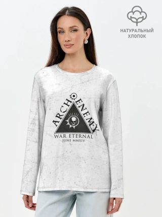 Лонгслив женский. Хлопок / Arch Enemy