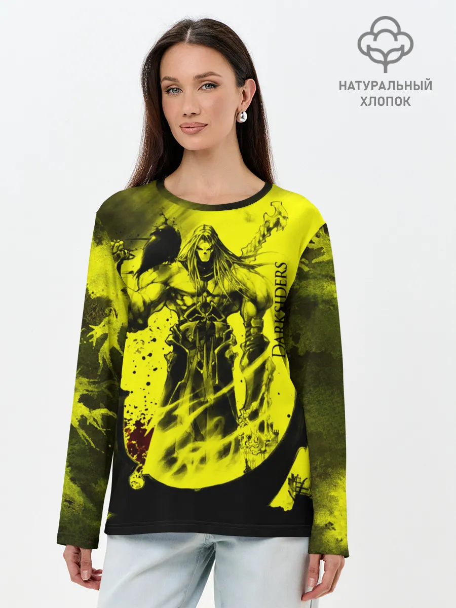 Лонгслив женский. Хлопок / Darksiders