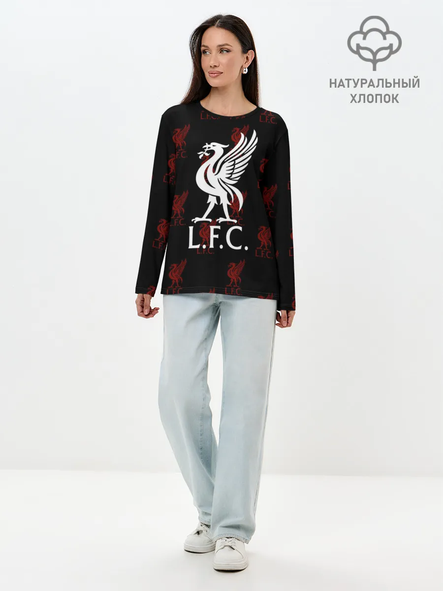 Лонгслив женский. Хлопок / Liverpool