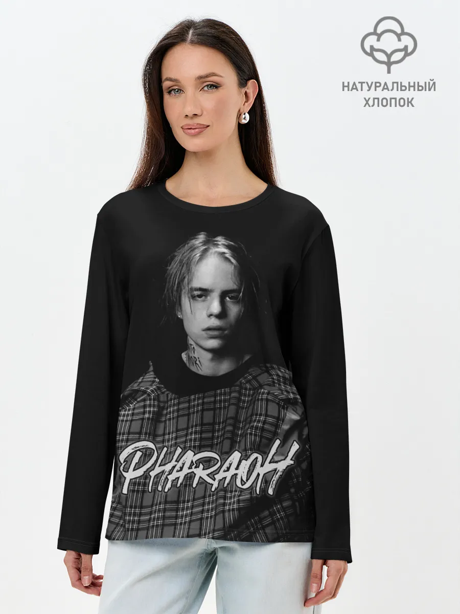 Лонгслив женский. Хлопок / PHARAOH