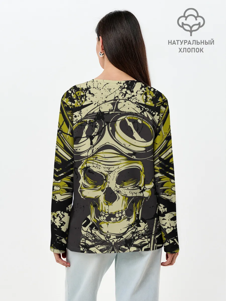 Лонгслив женский. Хлопок / Rammstein