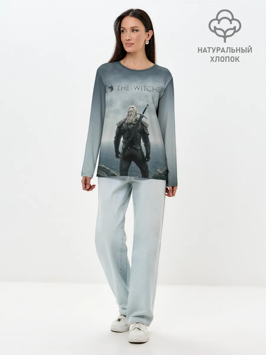 Лонгслив женский. Хлопок / The Witcher