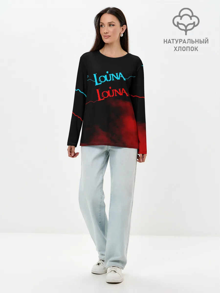 Лонгслив женский. Хлопок / Louna