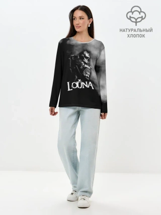 Лонгслив женский. Хлопок / Louna
