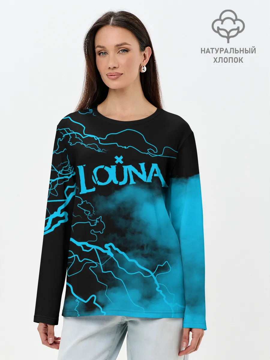 Лонгслив женский. Хлопок / Louna