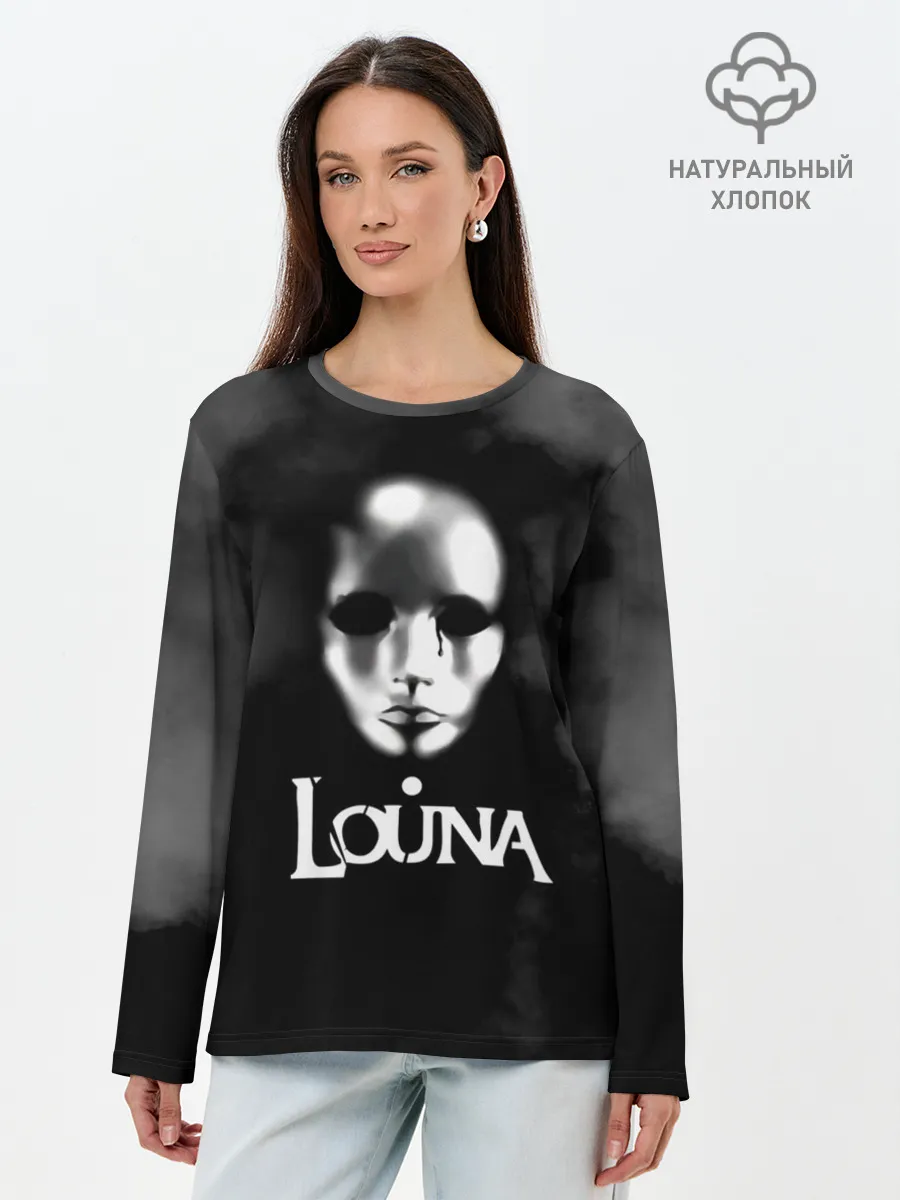 Лонгслив женский. Хлопок / Louna