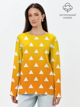 Лонгслив женский. Хлопок / ZENITSU | ЗЕНИТСУ