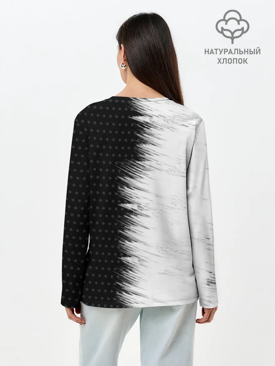 Лонгслив женский. Хлопок / TESLA