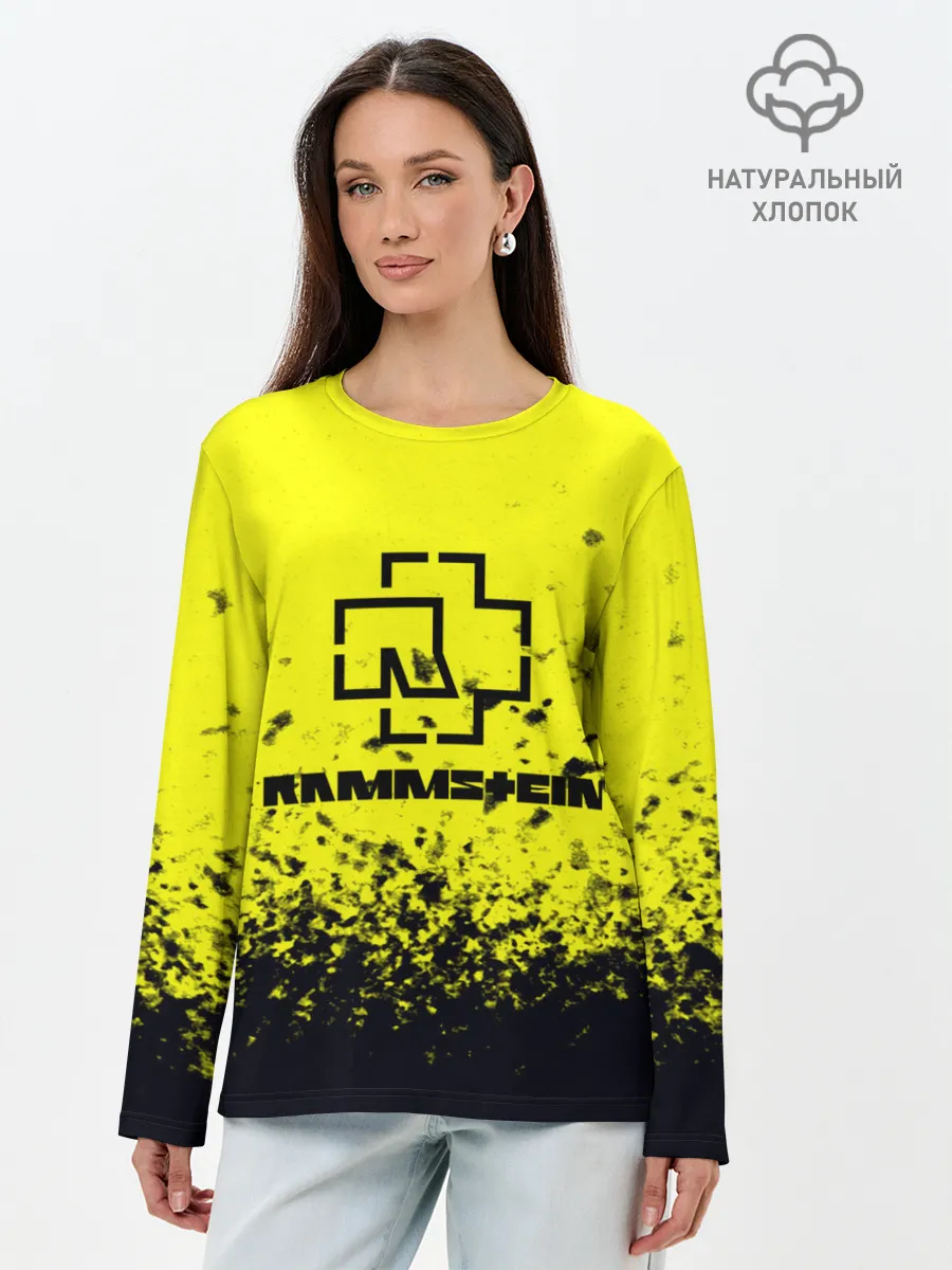 Лонгслив женский. Хлопок / Rammstein.