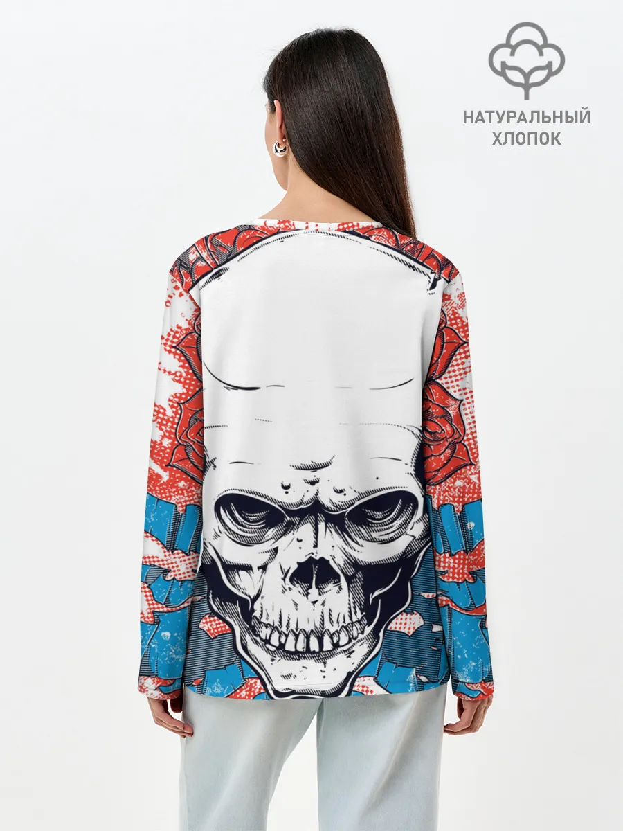 Лонгслив женский. Хлопок / Wolfenstein