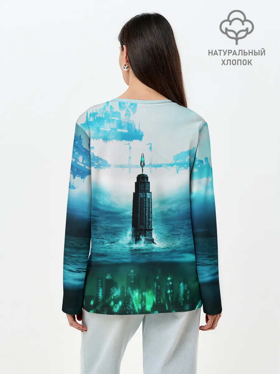 Лонгслив женский. Хлопок / BIOSHOCK