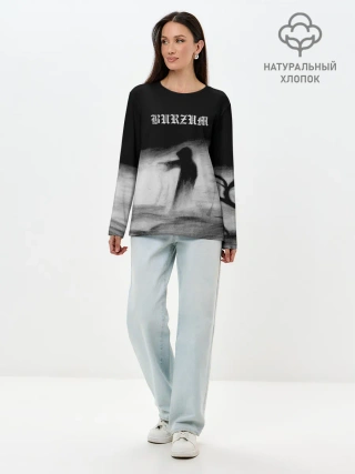 Лонгслив женский. Хлопок / Burzum