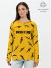 Лонгслив женский. Хлопок / GARENA FREE FIRE
