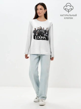Лонгслив женский. Хлопок / Louna