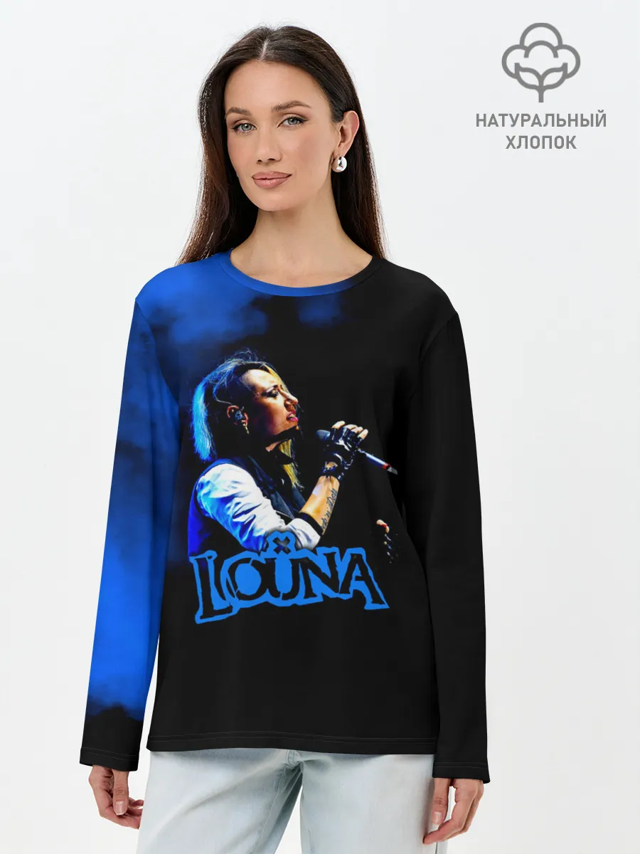 Лонгслив женский. Хлопок / Louna