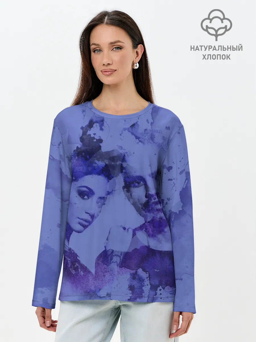 Лонгслив женский. Хлопок / Artik & Asti - Неделимы