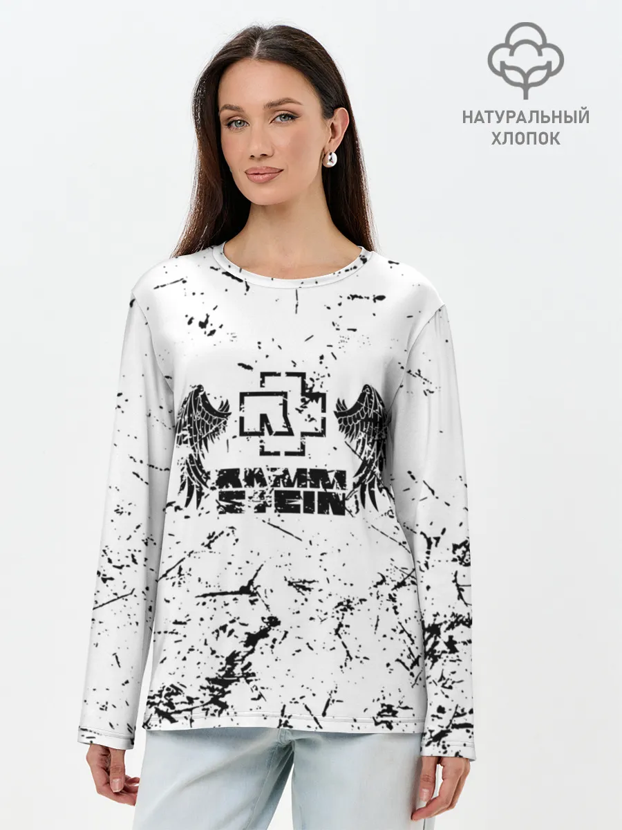 Лонгслив женский. Хлопок / RAMMSTEIN