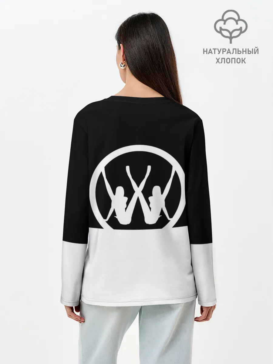 Лонгслив женский. Хлопок / Volkswagen