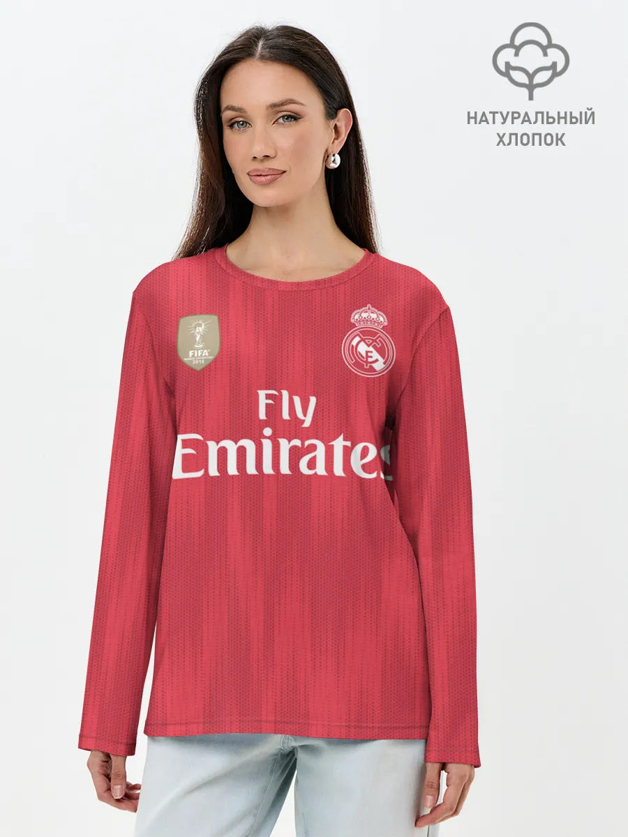 Лонгслив женский. Хлопок / Азар Форма Третья 19/20