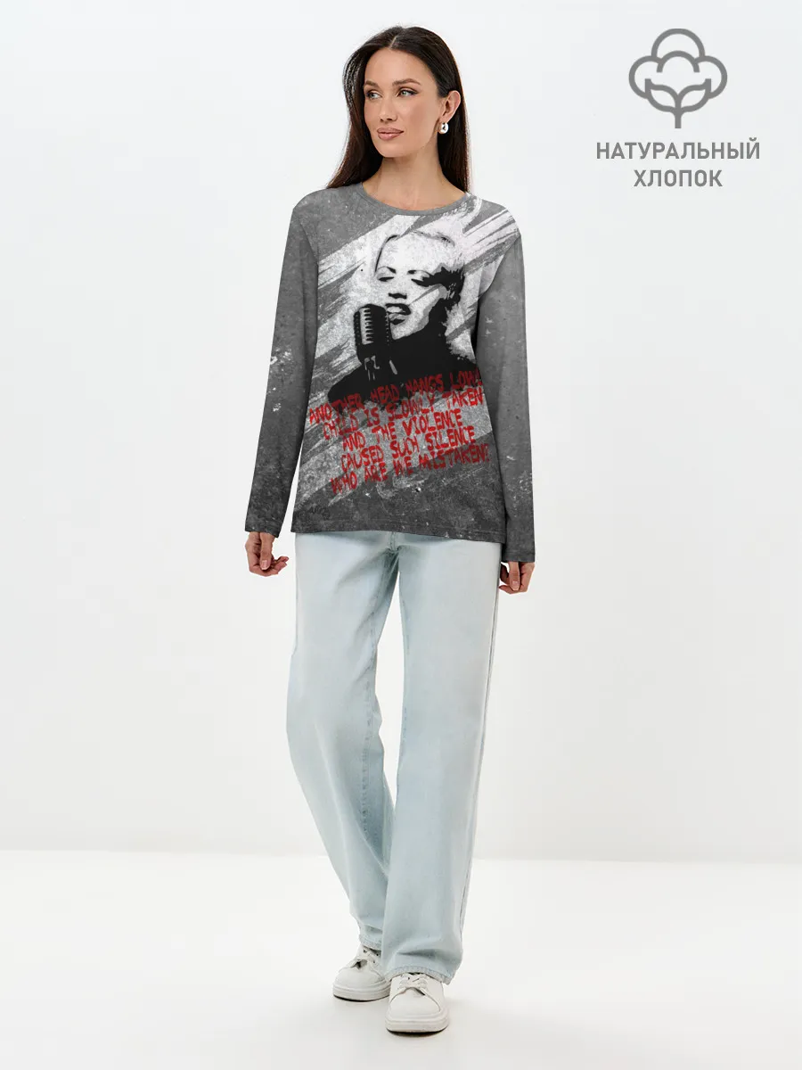 Лонгслив женский. Хлопок / The Cranberries
