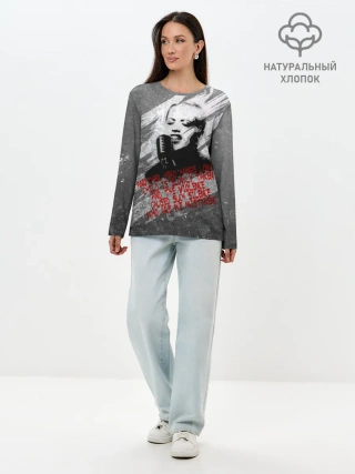 Лонгслив женский. Хлопок / The Cranberries