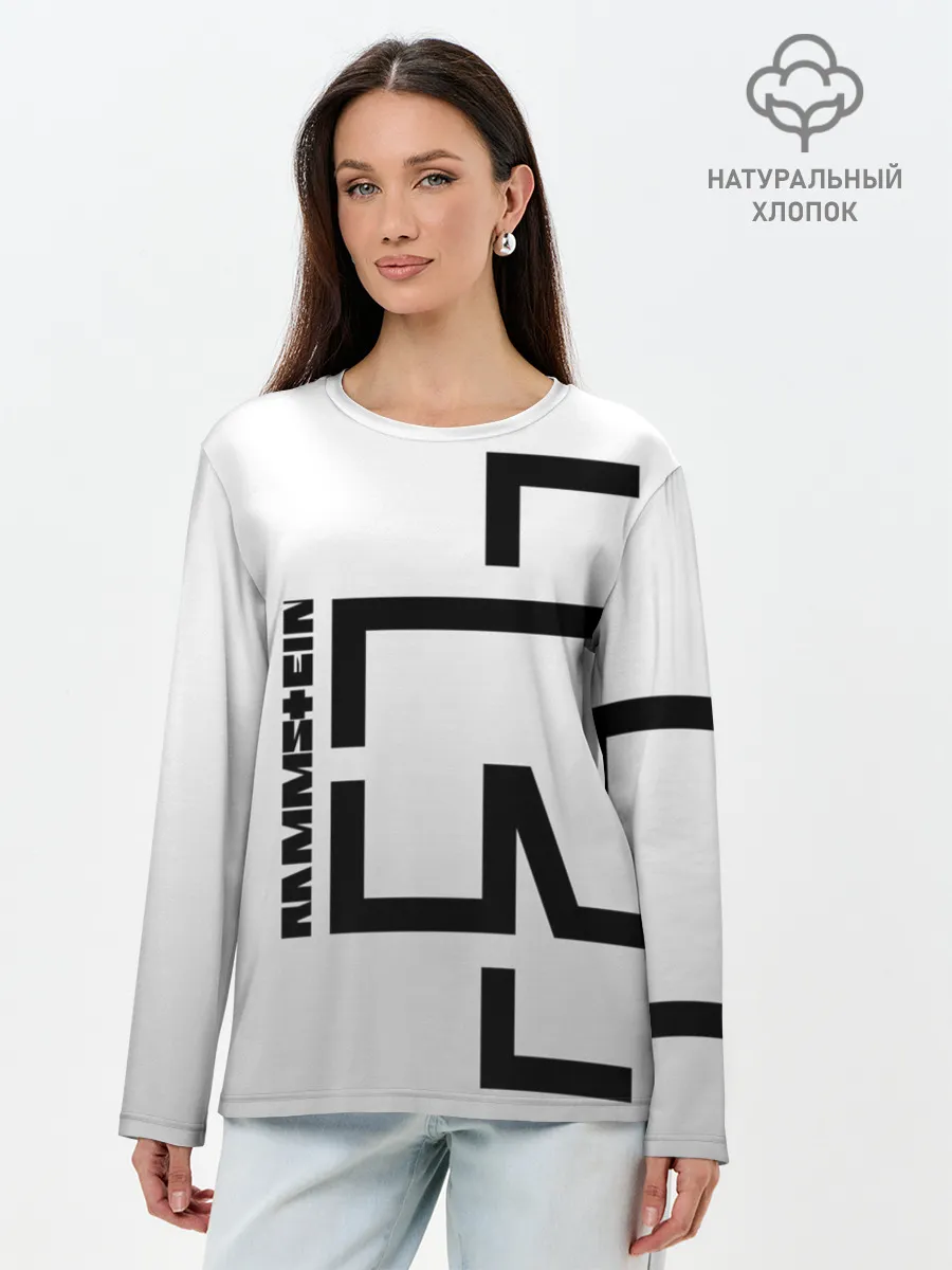 Лонгслив женский. Хлопок / RAMMSTEIN | РАМШТАЙН