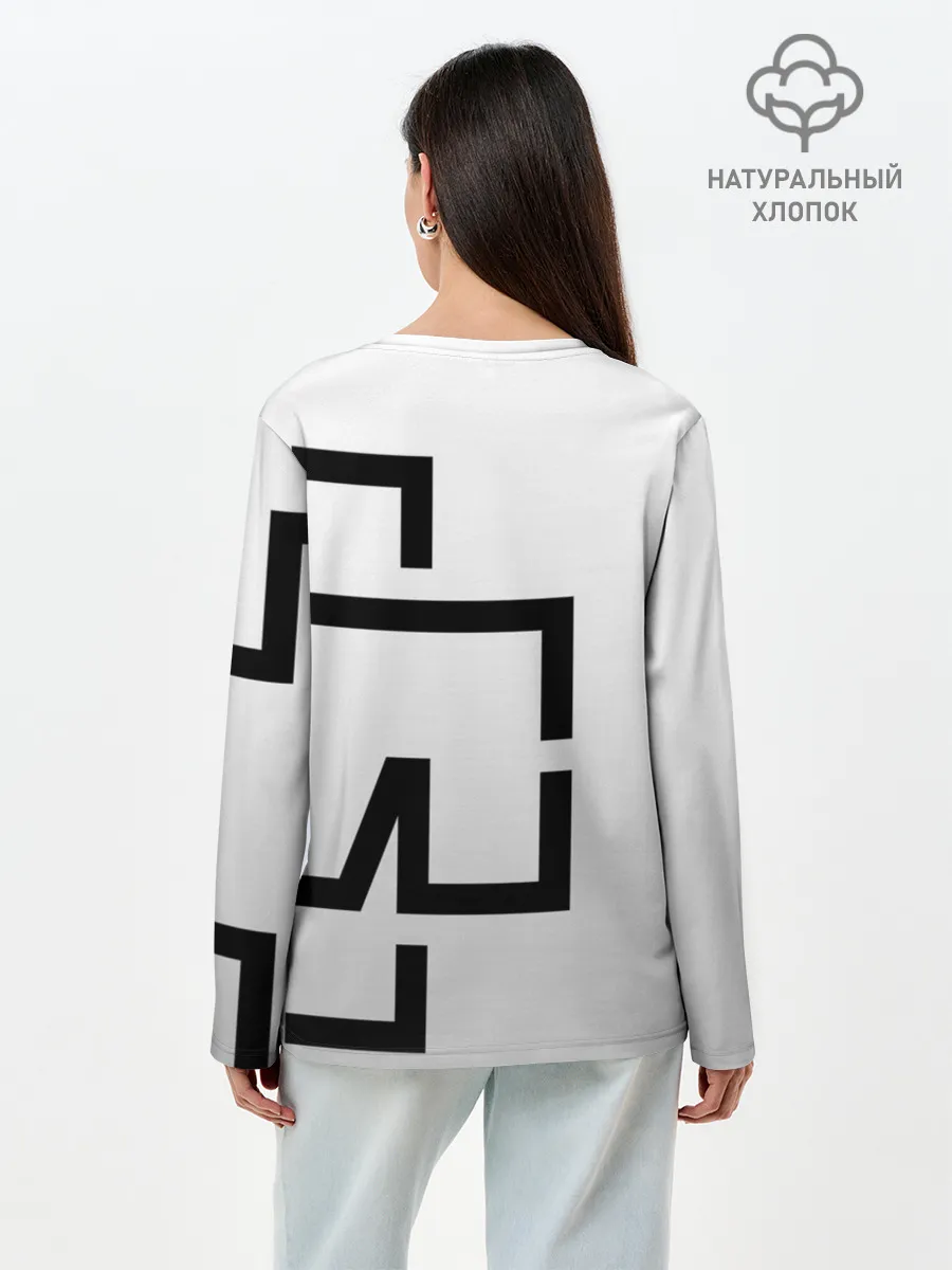 Лонгслив женский. Хлопок / RAMMSTEIN | РАМШТАЙН