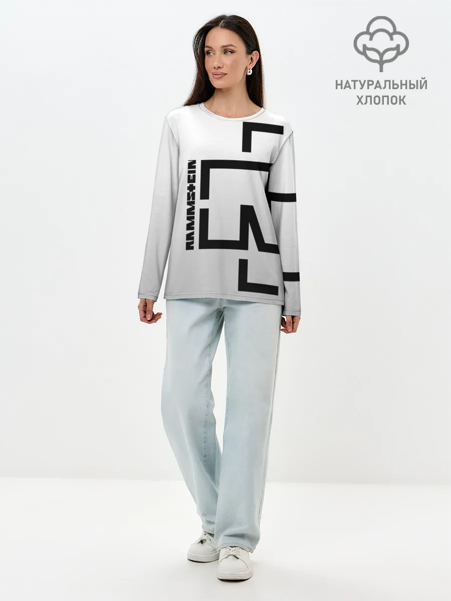 Лонгслив женский. Хлопок / RAMMSTEIN | РАМШТАЙН