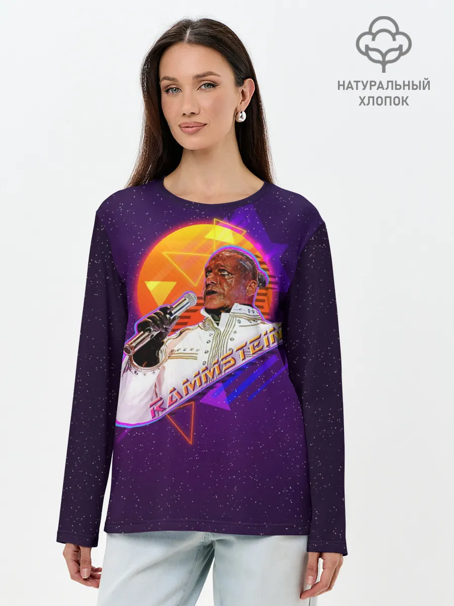 Лонгслив женский. Хлопок / Rammstein