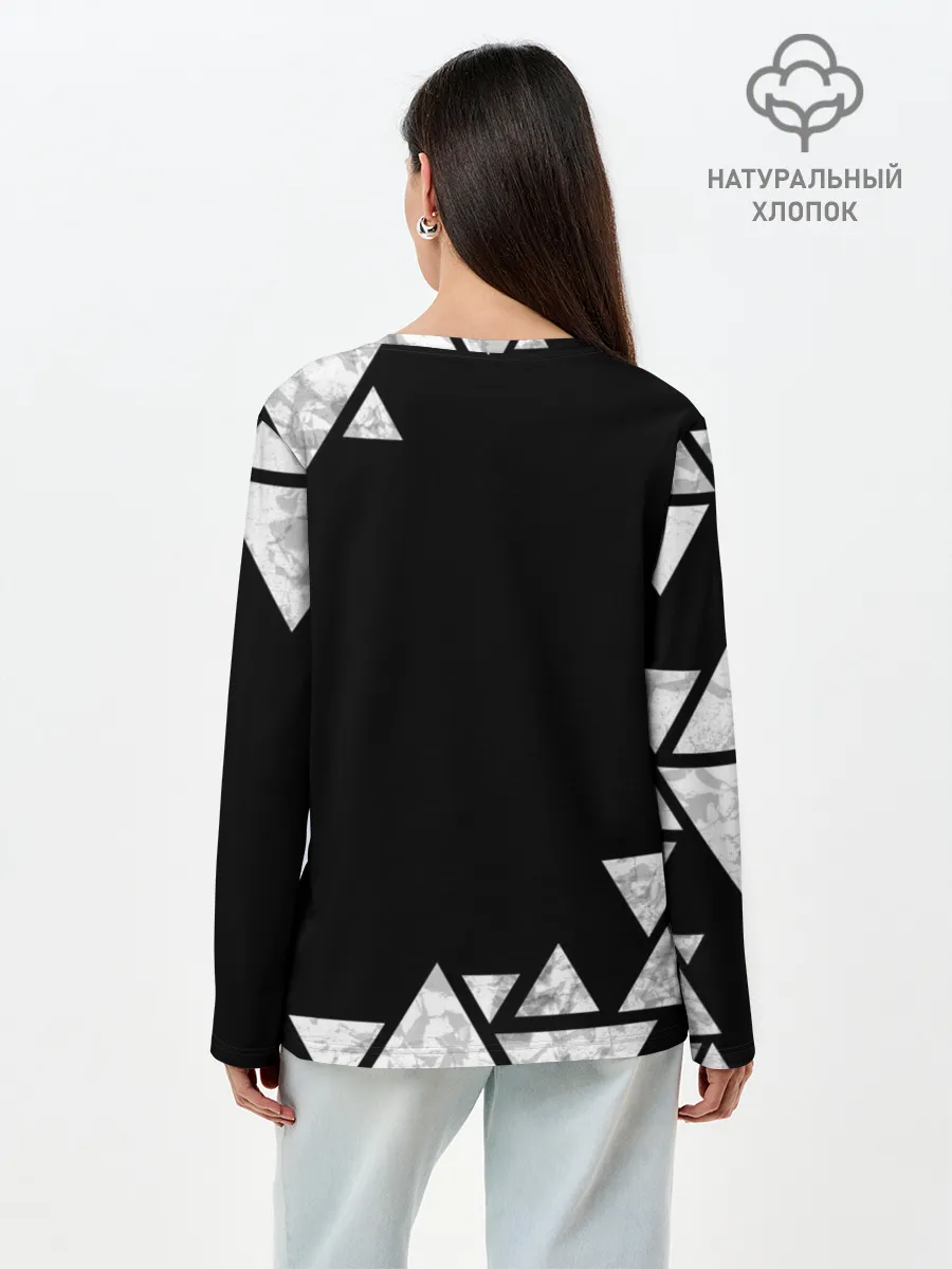 Лонгслив женский. Хлопок / Metallica