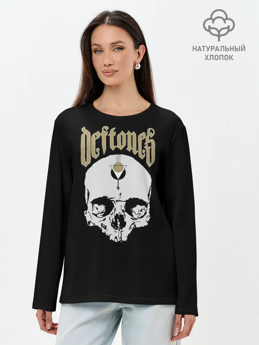 Лонгслив женский. Хлопок / DEFTONES