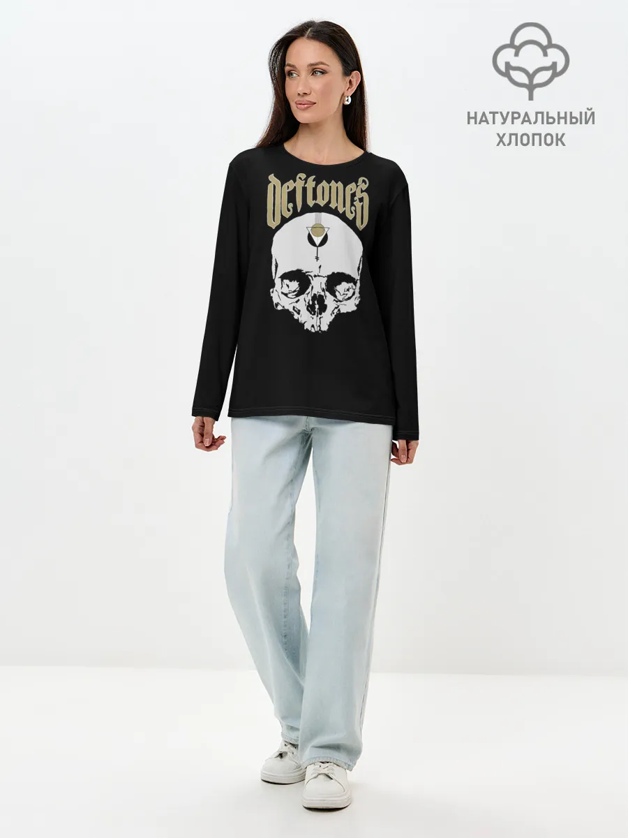 Лонгслив женский. Хлопок / DEFTONES