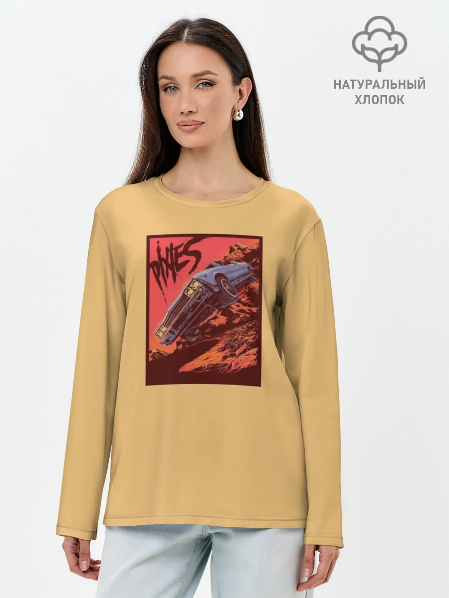 Лонгслив женский. Хлопок / Pixies